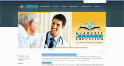 Desktop Screenshot of graduatemedicaleducation.org