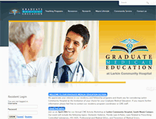 Tablet Screenshot of graduatemedicaleducation.org